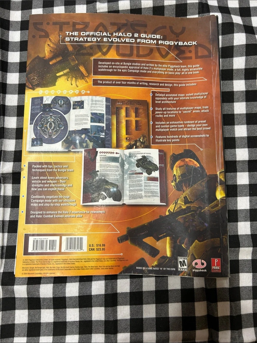Halo 2 The Official Strategy Guide for the Original XBox Master Chief On Cover